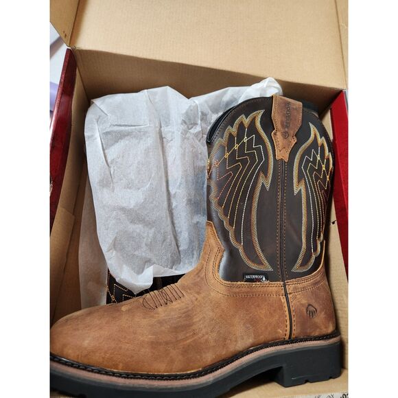 Wolverine Rancher Eagle | Waterproof & Slip-Resistant Work Boots | Men's 11.5 - Picture 7 of 10